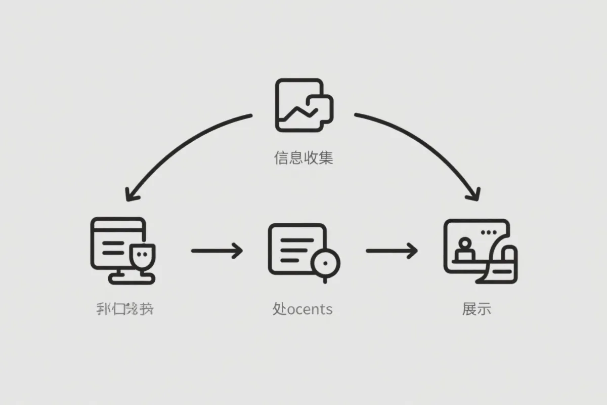 信息系统后台维护流程示意图